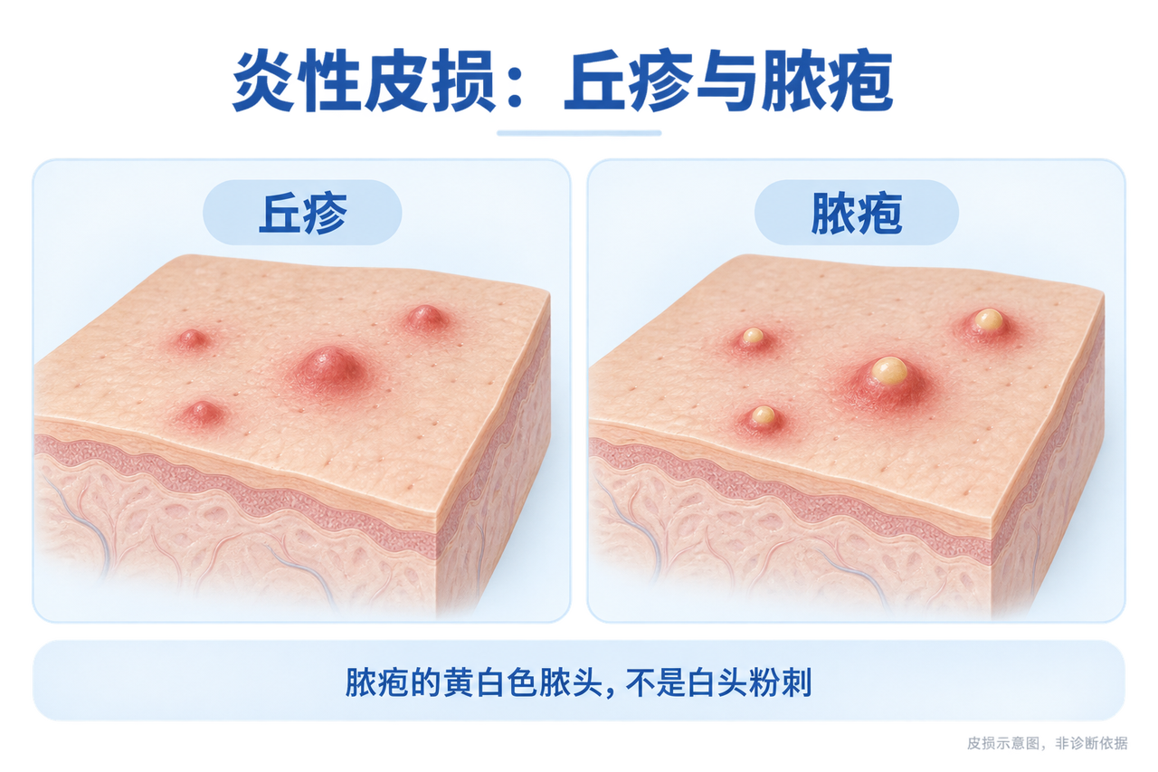 中重度｜丘疹、脓疱反复出现，护理应该怎样配合治疗？